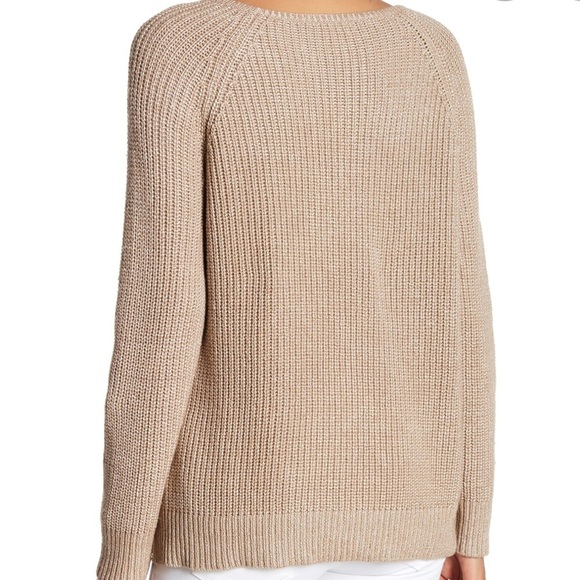 Joie Tan Emari G Wool Blend Ribbed Sweater - Picture 2 of 7